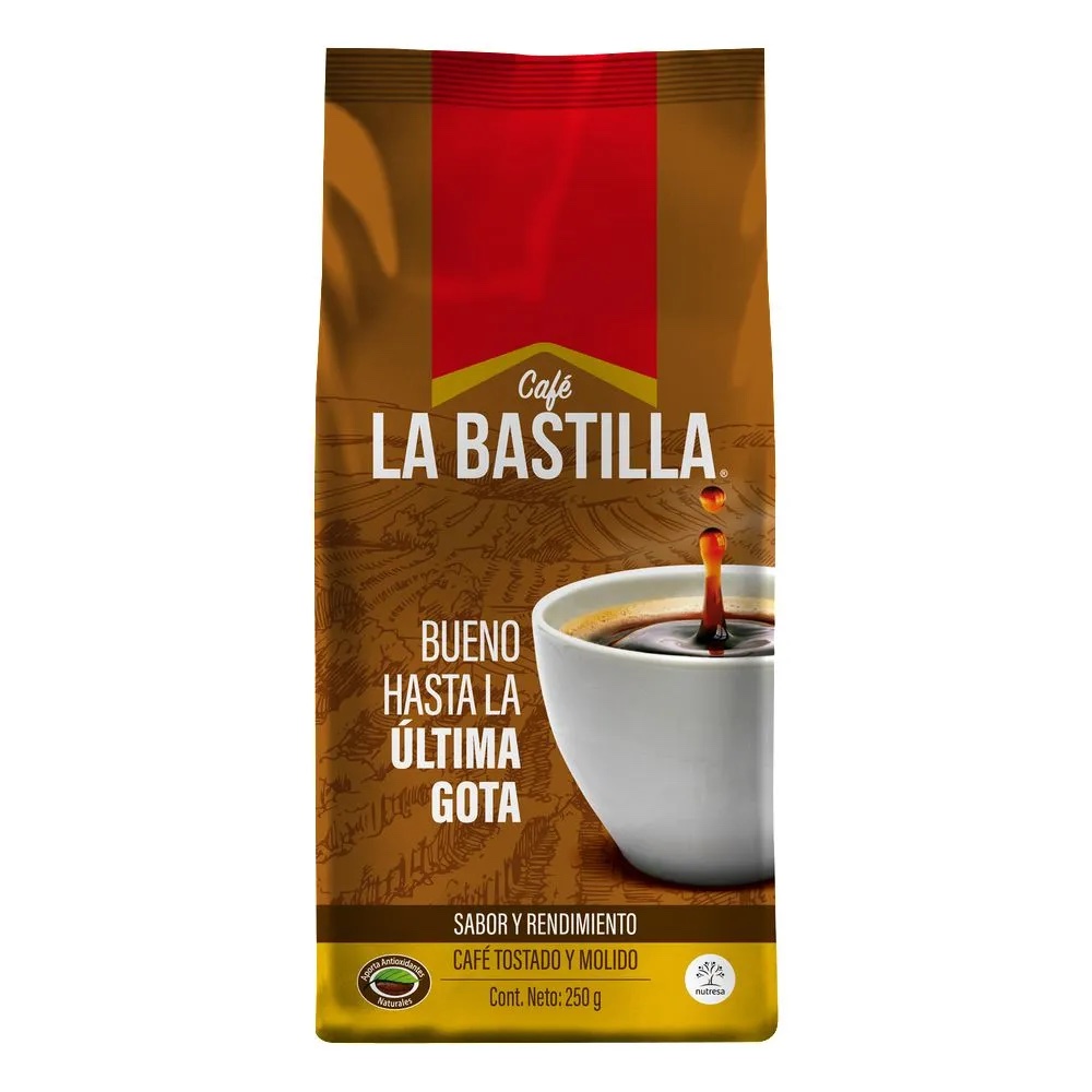 Café La Bastilla Tostado Y Molido (250 gr)