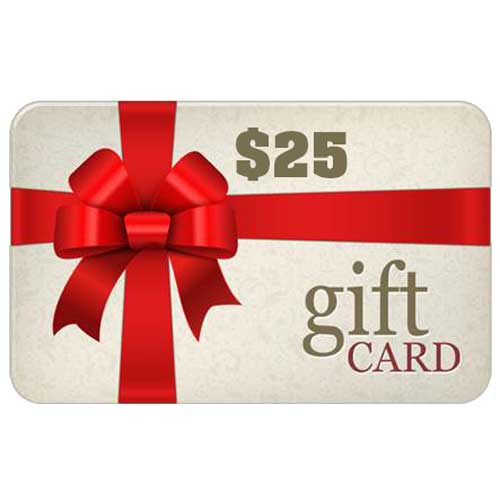 25$ GIFT CARDS for LOCK-WOOD SHOPPING