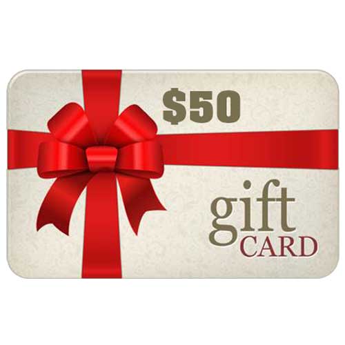 50$ GIFT CARDS for LOCK-WOOD SHOPPING