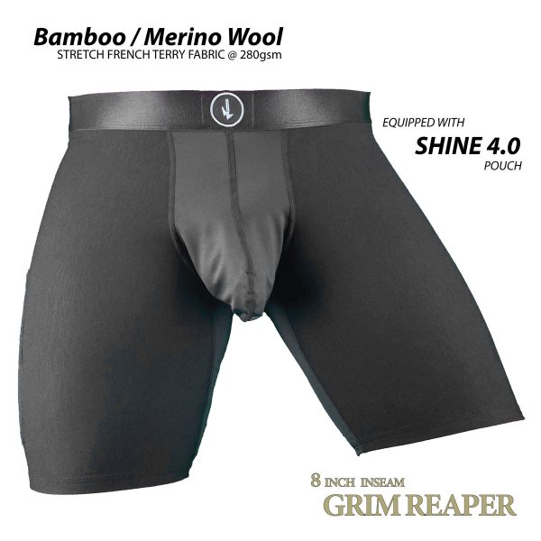 Comfort Pouch Boxer Briefs Bamboo / Merino Wool Fabric