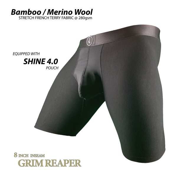 Comfort Pouch Boxer Briefs Bamboo / Merino Wool Fabric