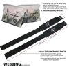 Weightlifting Wrist Straps (1 Pair) by LOCK-WOOD