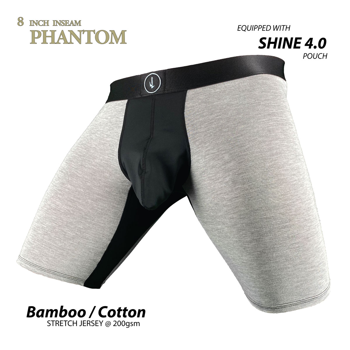 Comfort Pouch Boxer Briefs Bamboo / Cotton Fabric
