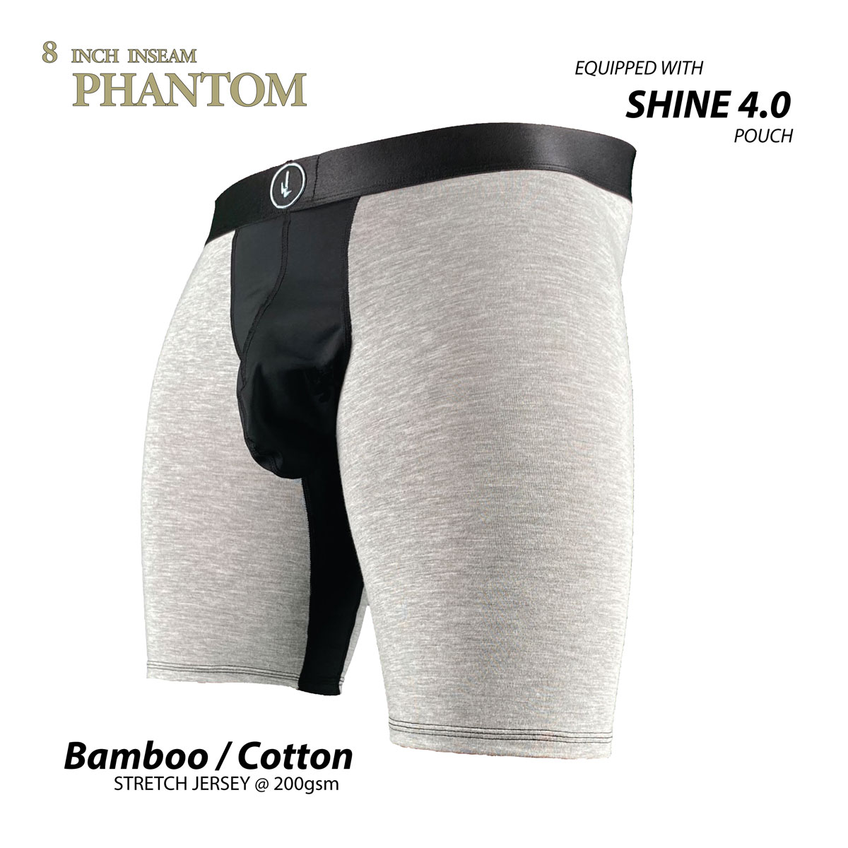 Comfort Pouch Boxer Briefs Bamboo / Cotton Fabric