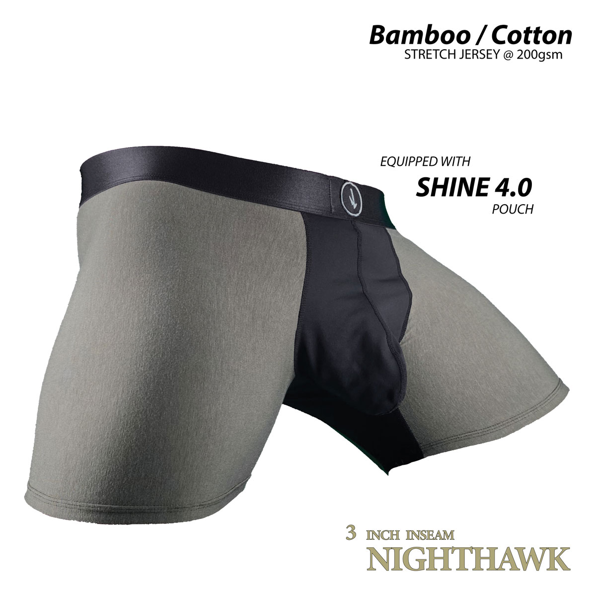 Comfort Pouch Boxer Briefs Bamboo / Cotton Fabric