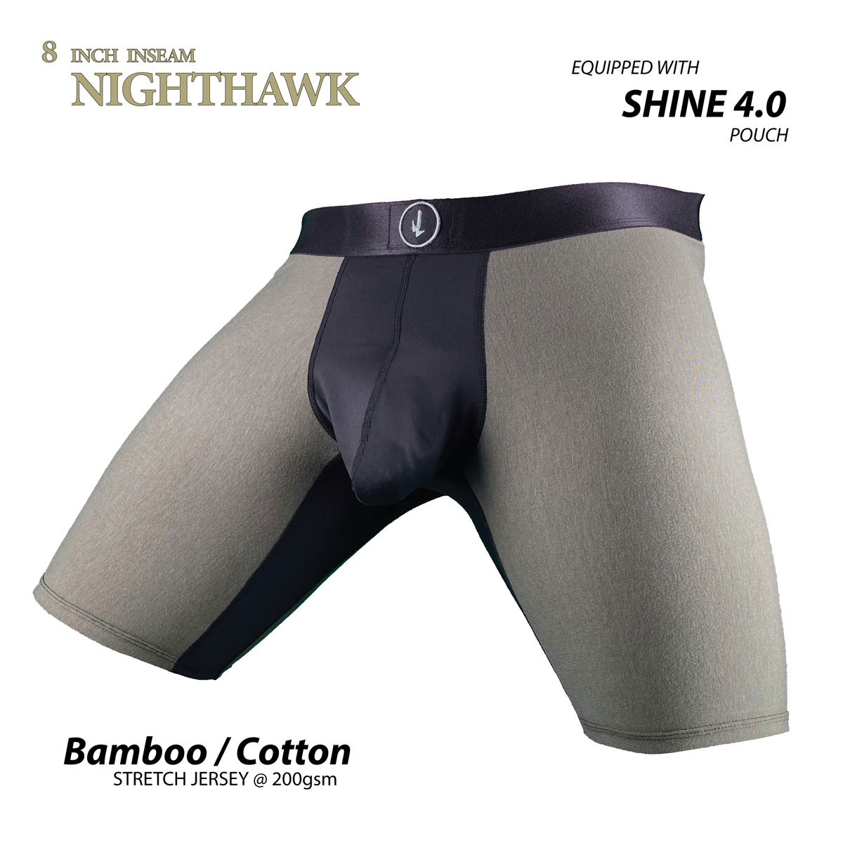 Comfort Pouch Boxer Briefs Bamboo / Cotton Fabric