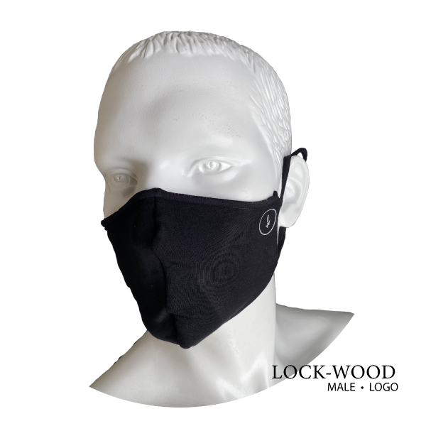 Face Masks Merino Wool Bamboo Fabric Branded with LOCK-WOOD Logo