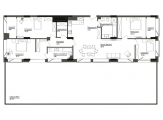 3-комнатная планировка квартиры в доме по адресу Лабораторная улица 12