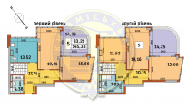5-комнатная планировка квартиры в доме по адресу Радченко Петра улица 27-29 (3)