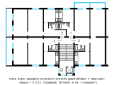 Поэтажная планировка квартир в доме по проекту 1-480А-ВК9