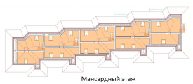 Поэтажная планировка квартир в доме по адресу Лесной переулок 14