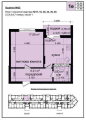1-комнатная планировка квартиры в доме по адресу Метрологическая улица 25