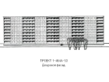 Поэтажная планировка квартир в доме по проекту 1-464А-53