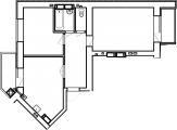 2-комнатная планировка квартиры в доме по адресу Радистов улица 34а