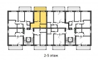 Поэтажная планировка квартир в доме по адресу Замковецкая улица 5-4