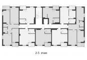 Поверхове планування квартир в будинку за адресою Бориспільське шосе дом 1