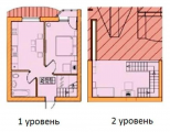 2-комнатная планировка квартиры в доме по адресу Тополевая улица 4