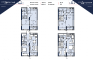 2-кімнатне планування квартири в будинку за адресою Жмаченко генерала вулиця 26 (2)