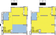 3-кімнатне планування квартири в будинку за адресою Богданівська вулиця 7а (5)