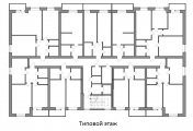 Поэтажная планировка квартир в доме по адресу Кисловодская улица 100