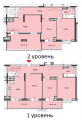 6-комнатная планировка квартиры в доме по адресу Свободы улица 1 (42)