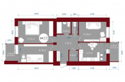 3-комнатная планировка квартиры в доме по адресу Соборная улица 2к (2)