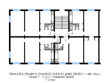 Поэтажная планировка квартир в доме по проекту 1-480-15км