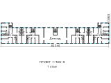 Поэтажная планировка квартир в доме по проекту 1-406-9