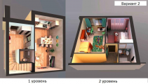 Поэтажная планировка квартир в доме по адресу Ясная улица 15 (20)