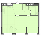 2-комнатная планировка квартиры в доме по адресу Северо-Сырецкая улица дом 1