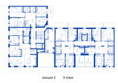 Поверхове планування квартир в будинку за адресою Набережно-Рибальська вулиця 3