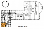 Поэтажная планировка квартир в доме по адресу Малоземельная улица 75 (3)