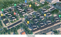 Поэтажная планировка квартир в доме по адресу Придорожная улица 4 (21)