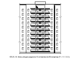 Поэтажная планировка квартир в доме по проекту КП