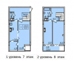 3-комнатная планировка квартиры в доме по адресу Глубочицкая улица 13