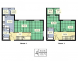 4-комнатная планировка квартиры в доме по адресу Набережная улица 6г (2)