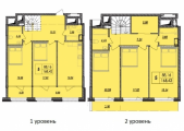 5-комнатная планировка квартиры в доме по адресу Харьковское шоссе №210