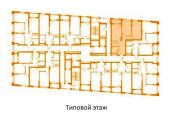 Поэтажная планировка квартир в доме по адресу Святошинская площадь 1 (2)