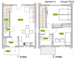 Поэтажная планировка квартир в доме по адресу Столичная улица 5-6