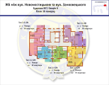 Поверхове планування квартир в будинку за адресою Данченка Сергія вулиця 32