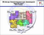 Поэтажная планировка квартир в доме по адресу Данченко Сергея улица 34