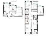4-комнатная планировка квартиры в доме по адресу Бандеры Степана проспект 32д