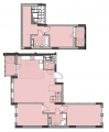 4-комнатная планировка квартиры в доме по адресу Победы проспект 67 (8)