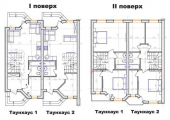 Поэтажная планировка квартир в доме по адресу Старокиевская улица 96 (3)