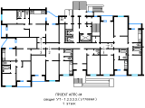 Поверхове планування квартир в будинку по проєкту АППС-М