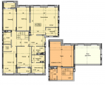 5-комнатная планировка квартиры в доме по адресу Шолом-Алейхема улица 1