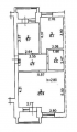 2-комнатная планировка квартиры в доме по адресу Полтавская улица 31е