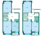 5-комнатная планировка квартиры в доме по адресу Жилянская улица 26/28