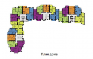 Поэтажная планировка квартир в доме по адресу Бархатная улица 20а