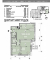 3-кімнатне планування квартири в будинку за адресою Гоголівська вулиця 44-46